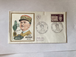 Enveloppe 1 Er Jour Général Charles Delestraint - Collezioni