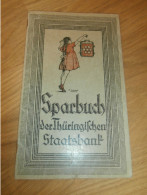 Altes Sparbuch Lobenstein , 1939 - 1945 , Fanny Böhme In Lobenstein , Sparkasse , Bank !! - Documents Historiques