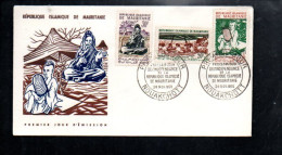 MAURITANIE FDC 1960 PROCLAMATION INDEPENDANCE - Mauritanie (1960-...)