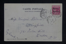 MAROC ANGLAIS - Carte Postale De Tanger Pour Londres En 1903  - L 152807 - Morocco Agencies / Tangier (...-1958)