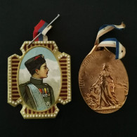 LOT 2 * INSIGNE JOURNEE SERBE 1916 / WW1 MILITARIA (Réf. Lot 51) - 1914-18