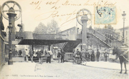 CPA - PARIS - N° 496 - Le Pont-Levant De La Rue De Crimée - (XIXe Arrt.) - TBE - Distrito: 19