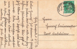 Bahnpost (Ambulant; R.P.O./T.P.O.) Halberstadt-Jerxheim (ZA2687) - Lettres & Documents