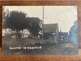 Ringeldorf Près Pfaffenhoffen - Carte Photo Qui A Circulée Le 12/09/1922 - Altri & Non Classificati