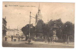 AIX LA CHAPELLE - KAISETPLATZ ET EGLISE D'ADELBERG - CENTRES DE RECREATION AU FRONT BELGE - Oorlog 1914-18