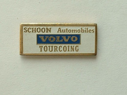 PIN'S VOLVO - SCHOON  AUTOMOBILES TOURCOING - Other & Unclassified