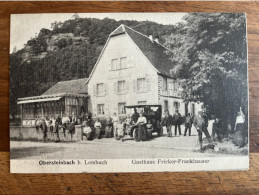 Obersteinbach Près Lembach - Gasthaus Restaurant Fricker - Frankhauser - Voiture Ancienne - Jul. Manias Strasbourg - Andere & Zonder Classificatie