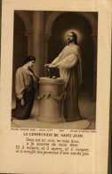 Images Pieuses Ou Religieuses Souvenir De Communion Solennelle à SAINTE-MENEHOULD En 1925 - Devotion Images