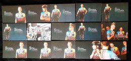 Cyclisme , 15 CP Maloja Pushbikers 2023 (avec 2 Cartes Differentes Liam BERTAZZO) - Cyclisme