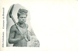 Cpa NOUVELLE CALEDONIE - Canaque De Bourail - Neukaledonien