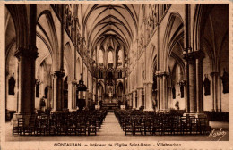 N°3852 W -cpa Montauban -intérieur De L'église Saint Orens- - Montauban