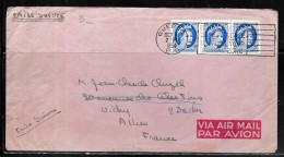 H304 - CANADA - LETTRE DE QUEBEC DU 11/10/54 POUR LA FRANCE - Briefe U. Dokumente