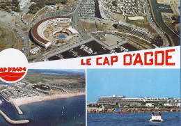 *CPM - 34 - AGDE - Le Cap D'Agde - Multivue - Agde