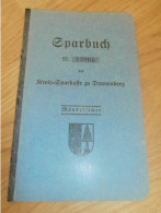 Altes Sparbuch Dannenberg , 1929 , Herbert Webb In Dannenberg , Sparkasse , Bank !!! - Historical Documents