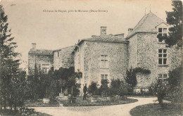 CPA Château De Regné Près St-Maixent-Timbre-RARE    L2951 - Otros & Sin Clasificación