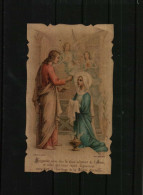 Images Pieuses Ou Religieuses -  Souvenir Première Communion à MEAUX En 1907 - Devotion Images