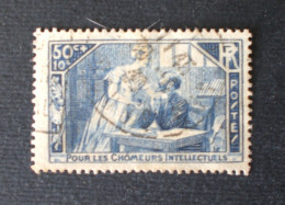 FRENCH FRANCE FRANCIA 1935 Semi-Postal 1935 - For The Intellectually Unemployed - Used Stamps
