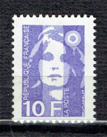 10 F Violet Type Marianne Du Bicentenaire - Unused Stamps