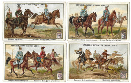 S 195, Liebig 6 Cards, Armée Allemande 5° (ref B2) - Liebig