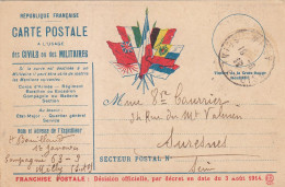 (o) Carte Postale à L'usage Des Civiles Ou Des Militaires - 1°zouaves - Compagnie 63-3 - Milly - Otros & Sin Clasificación