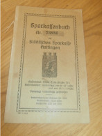 Altes Sparbuch Hattingen , 1946 - 1948 , Hilde Steinhäuser Welper - Hüttenau B. Hattingen , Sparkasse , Bank !!! - Documentos Históricos