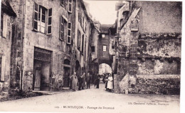 03 - Allier - MONTLUCON - Passage Du Doyenné - Animée - Montlucon