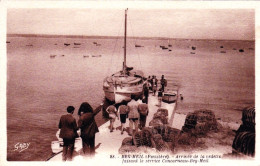 29 - Finistere - BEG MEIL - Arrivée De La Vedette Faisant Le Service Concarneau Beg Meil - Beg Meil