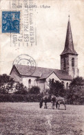 21 - Cote D'or - VILLIERS En MORVAN ( Arnay-le-Duc )  - L'église - Chevaux Au Paturage - Rare - Otros & Sin Clasificación