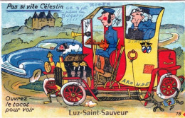 65 - Carte A Systeme -  Ouvrez Le Tacot Pour Voir LUZ SAINT SAUVEUR - Luz Saint Sauveur