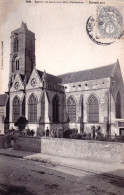 14 - Calvados - LION Sur MER - L église Et Le Cimetiere - Autres & Non Classés