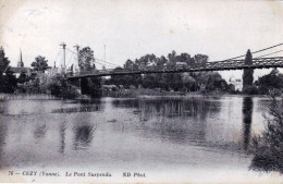 89 - Yonne - CEZY - Le Pont Suspendu - Andere & Zonder Classificatie