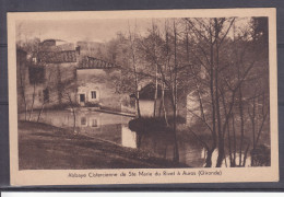 CPA Auros Dpt 33 Abbaye Cistercienne De Ste Marie Du Rivet à Auros Le Moulin De L' Abbaye Réf 1863 - Andere & Zonder Classificatie