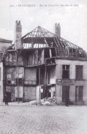 59 - DUNKERQUE -  Rue Du Lion D'Or ( Un Obus De 380 ) Guerre 1914 - Dunkerque