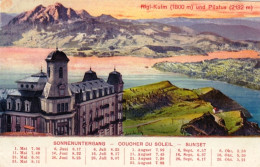 Lucerne - RIGI KULM Und Pilatus - Autres & Non Classés