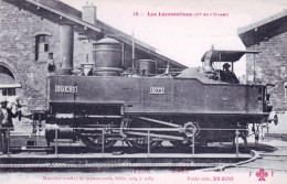 Les Locomotives Françaises ( Compagnie De L'Ouest  ) - Machine Tender De Manoeuvres - Serie 1064 A 1089 - Trenes