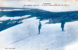 63 - Puy De Dome - PIERRE Sur HAUTE - Le Col De Couzan Sous La Neige - Autres & Non Classés