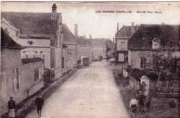 10 - Aube - LES GRANDES CHAPELLES - Le Haut De La Grande Rue - Altri & Non Classificati