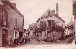 37 - Indre Et Loire  - Saint-Christophe-sur-le-Nais - Place Saint Pierre - Otros & Sin Clasificación