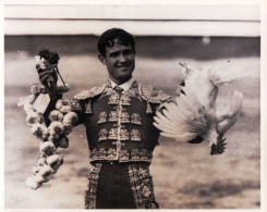 Photo Originale EUROPIX- Tauromachie - Corrida -  MADRID - Apprentice Bullfighter TEODORO LIBREREO - Juillet 1968 - Rare - Deportes