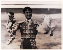 Photo Originale EUROPIX- Tauromachie - Corrida -  MADRID - Apprentice Bullfighter TEODORO LIBREREO - Juillet 1968 - Rare - Sporten