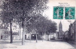 72 - Sarthe - NOYEN Sur SARTHE - Place Du Marché - Autres & Non Classés