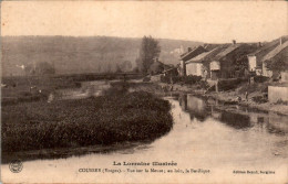 Coussey Vue Sur La Meuse Au Loin La Basilique Vosges 88630 Cpa Ecrite Au Dos En TB.Etat - Coussey