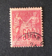 FRANCE FRANCIA 1884 SAGE TYPE II YVERY N. 98 - 1876-1898 Sage (Tipo II)