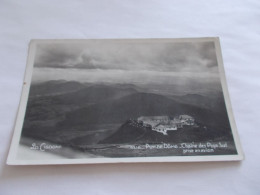 LE PUY DE DOME 63  CHAINE DES PUYS SUD PRISE EN AVION  HABITATIONS AU SOMMET 1940 - Otros & Sin Clasificación