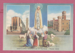 Trani. Santuario Madonna Di Fatima-Standard Size,, Back Divided, New., Ed. A.L.M.A. - Trani