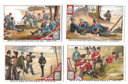 S 194, Liebig 6 Cards, Armee Allemande 4° (ref B2) - Liebig
