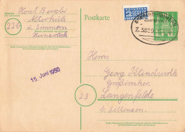 Bahnpost (Ambulant; R.P.O./T.P.O.) Boppard-Simmern (ZA2712) - Lettres & Documents