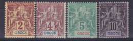 Obock        N° 33/36 * - Unused Stamps