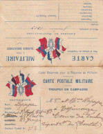 (o) Carte Postale Militaire - Troupes En Campagne - Secteur Postal 513 - Livret - Andere & Zonder Classificatie