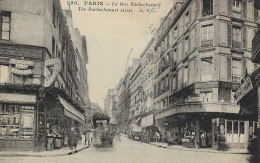 C/294               75   Paris    -   La Rue  Rochechouart - Autres & Non Classés